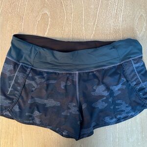Lululemon Camo Print Women's Shorts